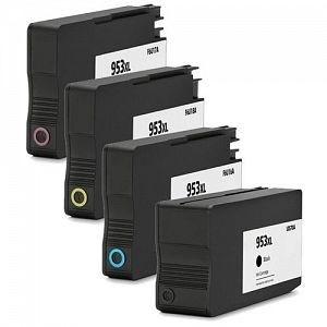 Compatible HP 1 Set of 4 7740 Ink Cartridges (953XL)