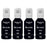 Epson EcoTank ET-2826 Black Ink - 4 Black Value Pack. High Capacity EcoTank 104 Compatible Ink Cartridge